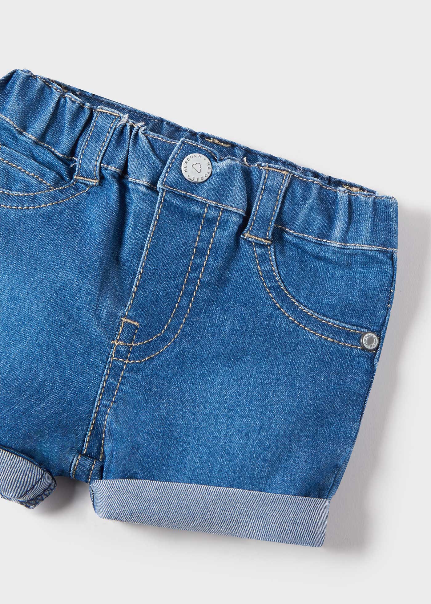 Mayoral erkek bebek tişört denim şort 2 li set 1216