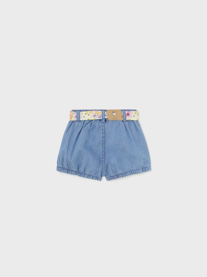 Mayoral kız bebek denim şort  1218
