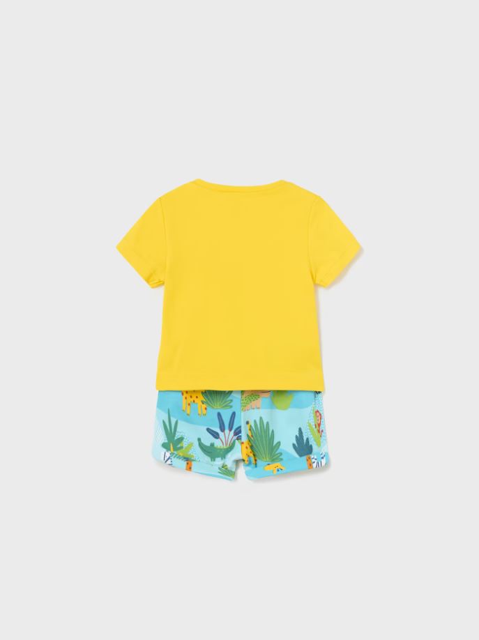 Mayoral erkek bebek  şort  tişört  set  1224