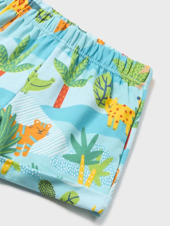 Mayoral erkek bebek  şort  tişört  set  1224