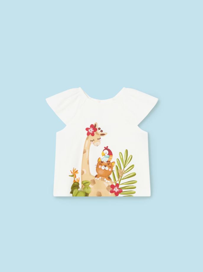 Mayoral kız bebek 3 lü şort set 1229