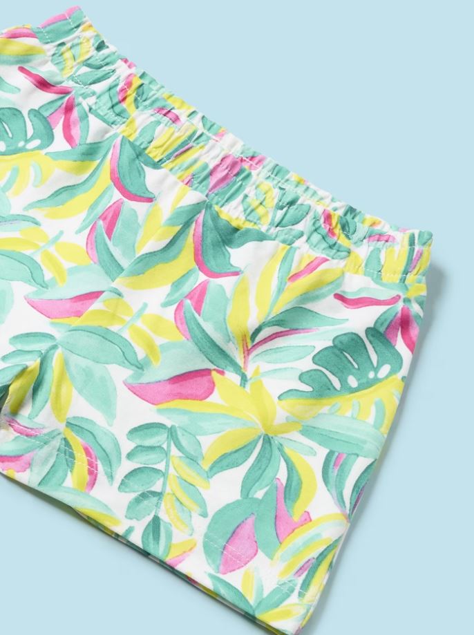 Mayoral kız bebek tişört şort 2 li set 1231