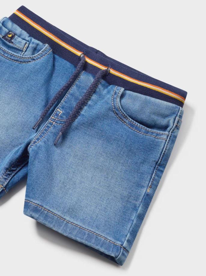 Mayoral Erkek Bebek denim Şort 1239