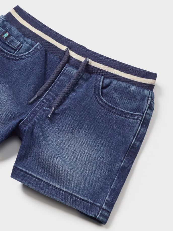 Mayoral Erkek Bebek denim Şort 1239