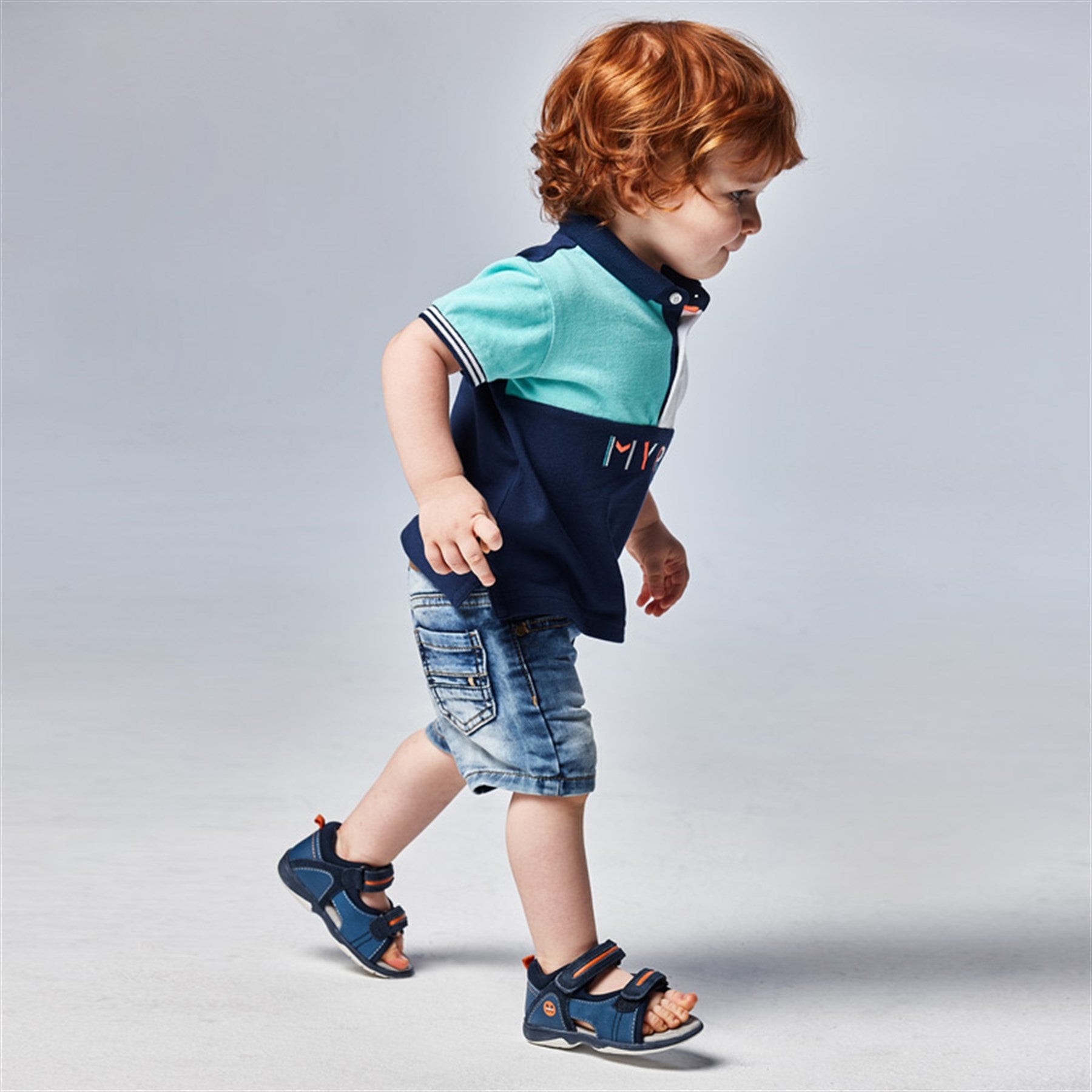 Mayoral erkek bebek denim şort 1241