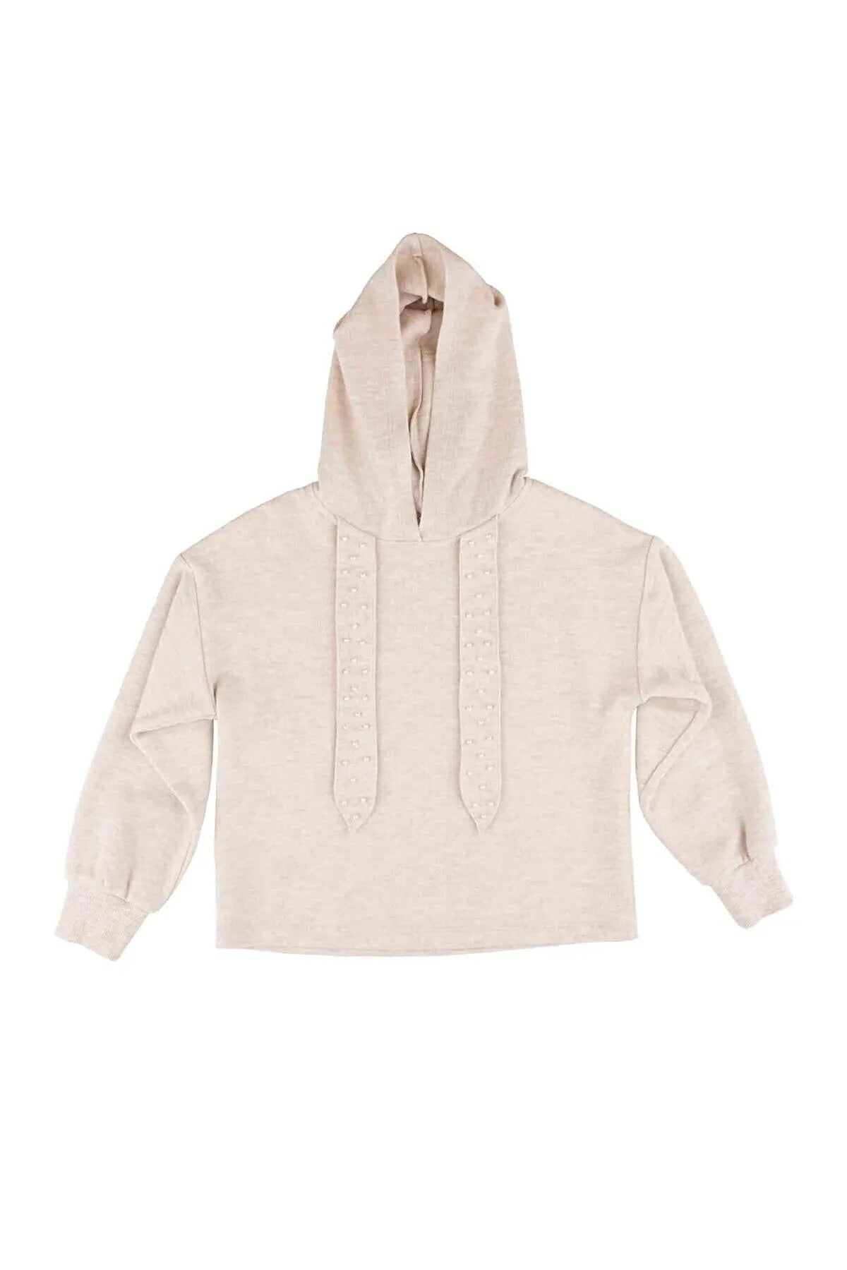 best kids Kız Çocuk  Süs Ipli Kapüşonlu Sweatshirt 14070