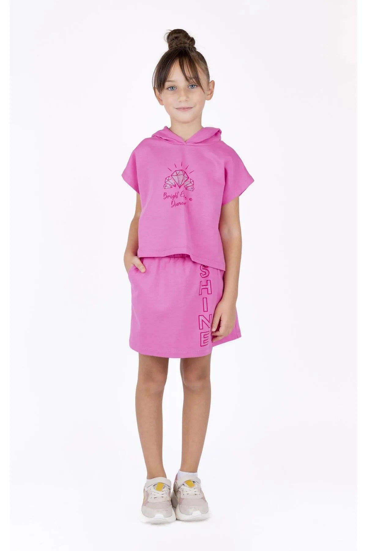 Kız Çocuk  Kısa Kollu  tişört  14170