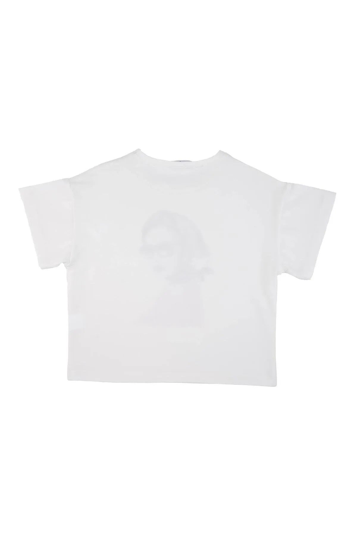 Best kide kız çocuk yazlık baskılı tişört  14248