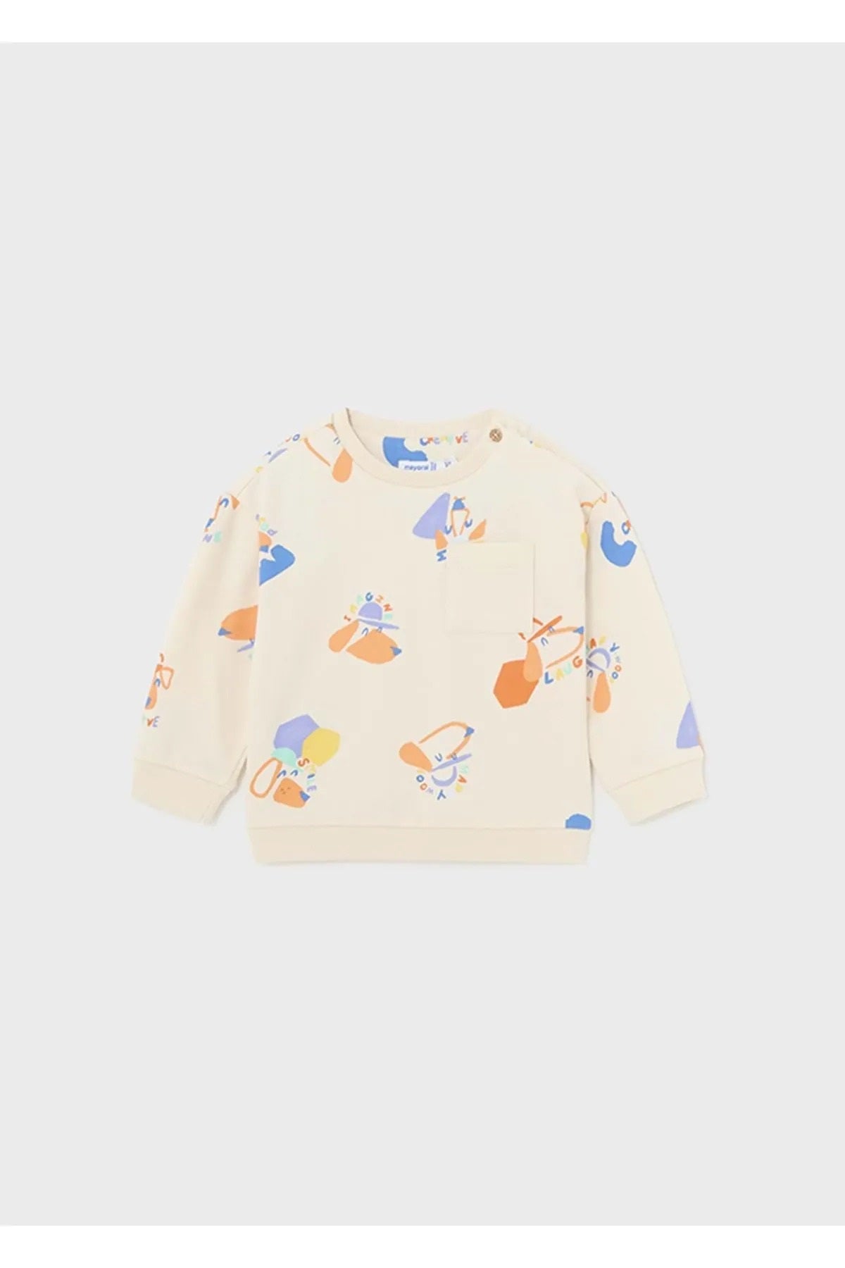 Mayoral erkek bebek sweatshırt 1441