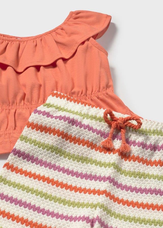 Mayoral kız bebek yazlık bluz pantolon 2 li set 1575