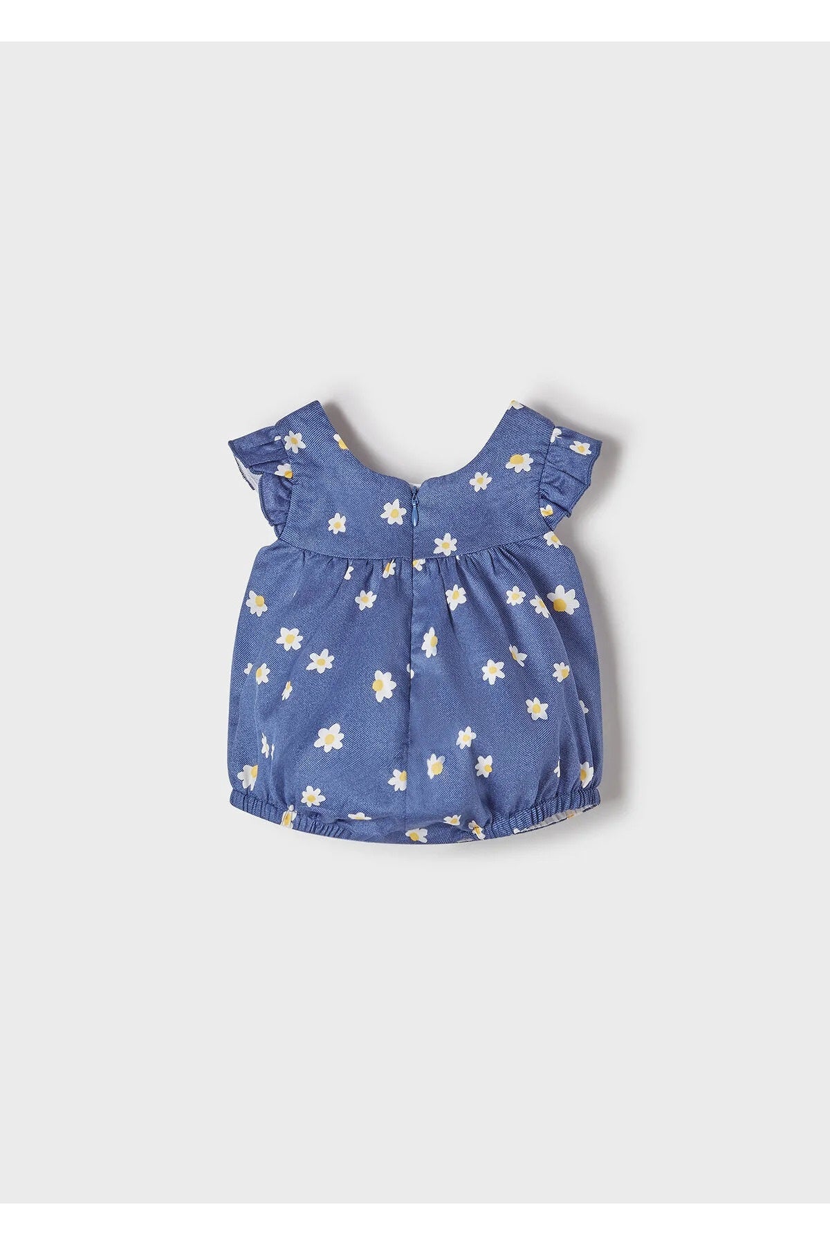 Mayoral kız bebek yazlık denim kısa tulum 1601