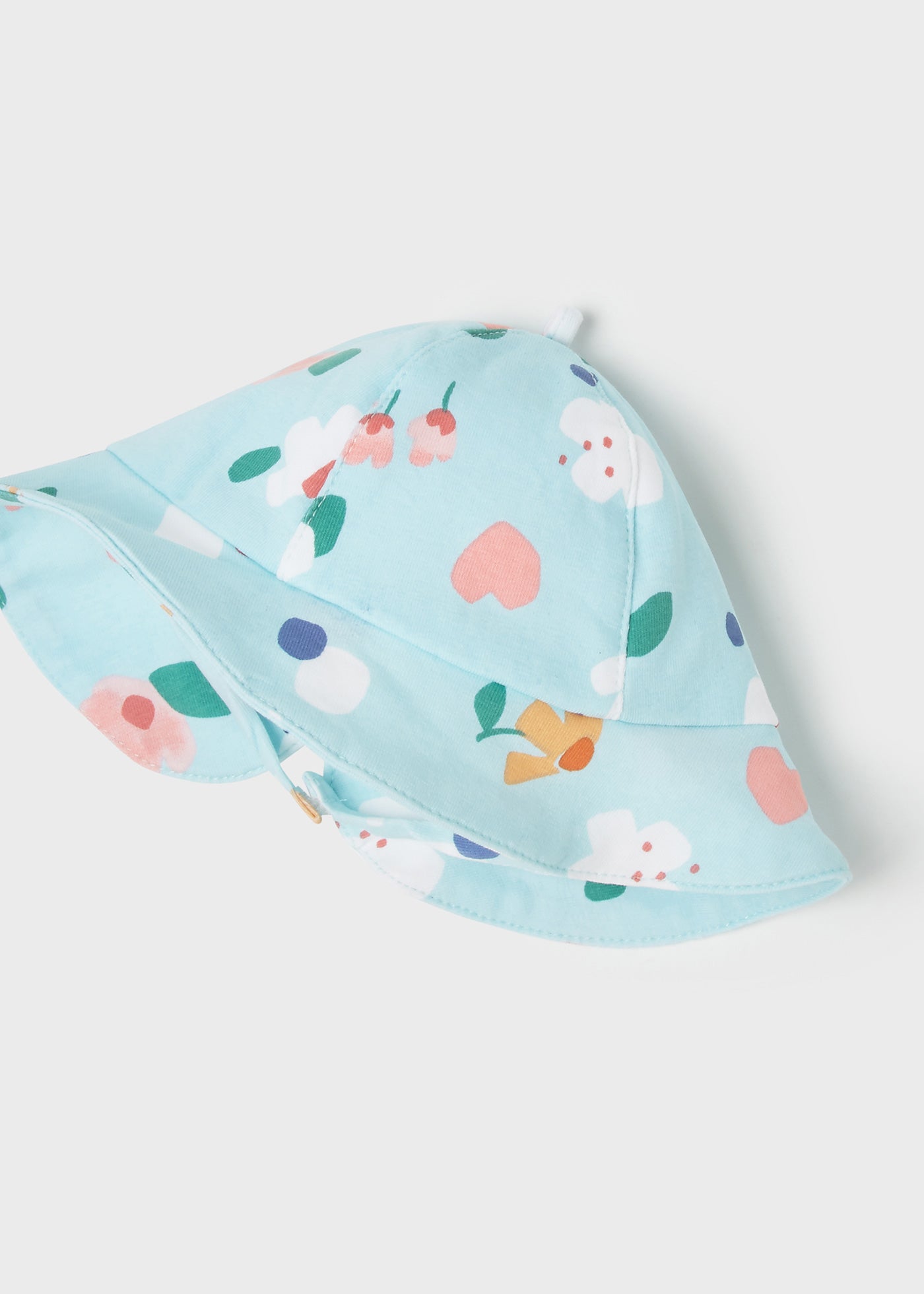 Mayoral kız bebek şapka tişört bikini altı 3 lü plaj set 1620