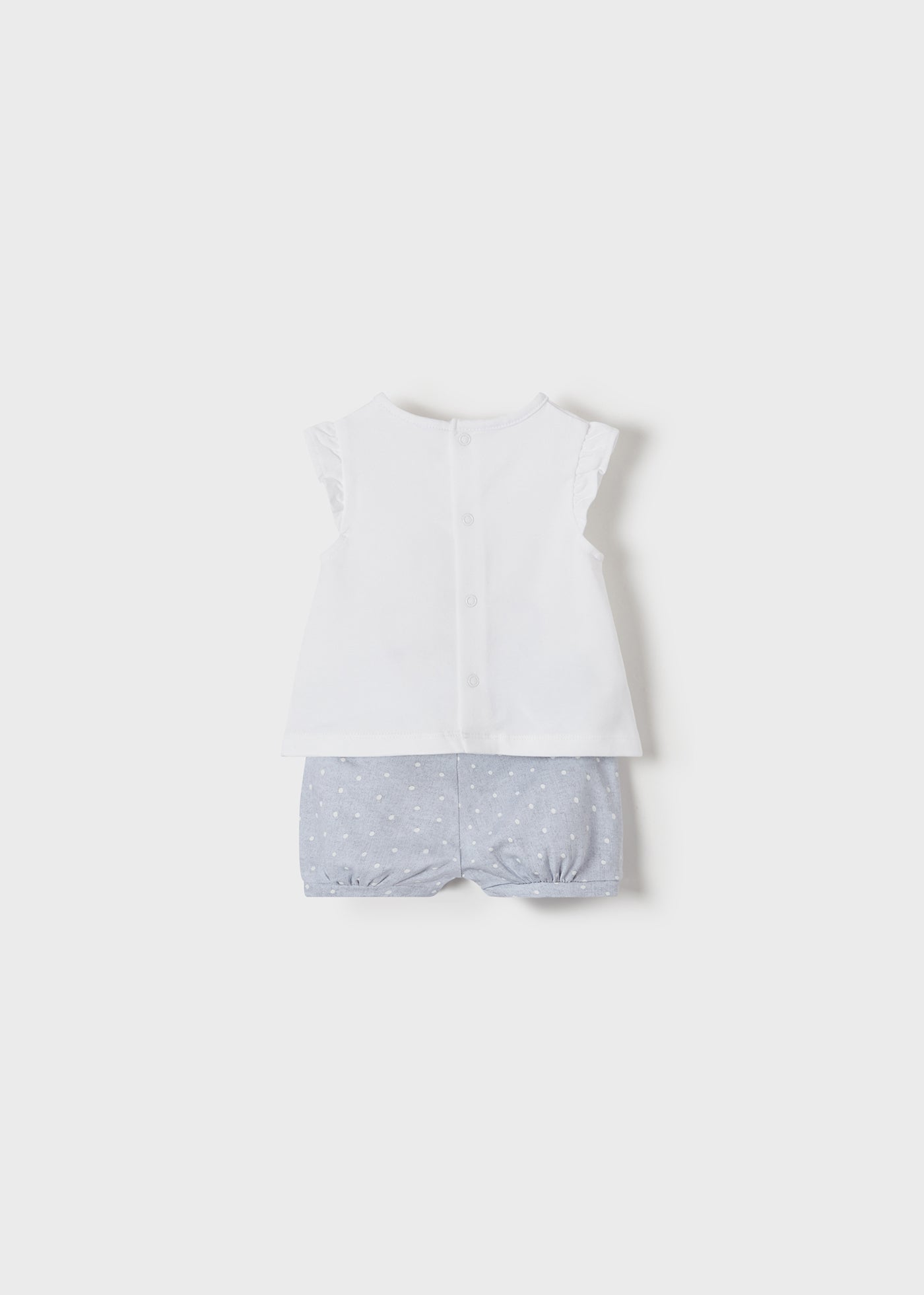 Mayoral kız bebek yazlık tişört şort 4 lü set 1622