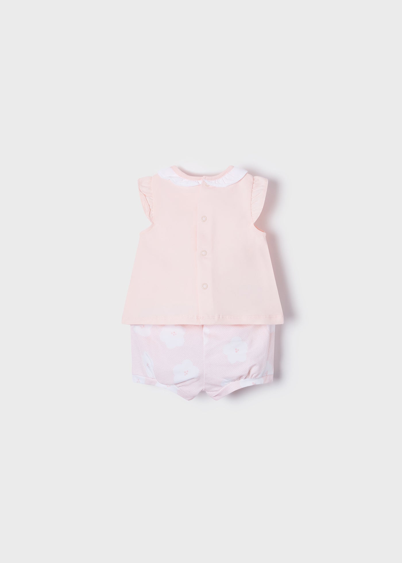 Mayoral kız bebek yazlık tişört şort 4 lü set 1622