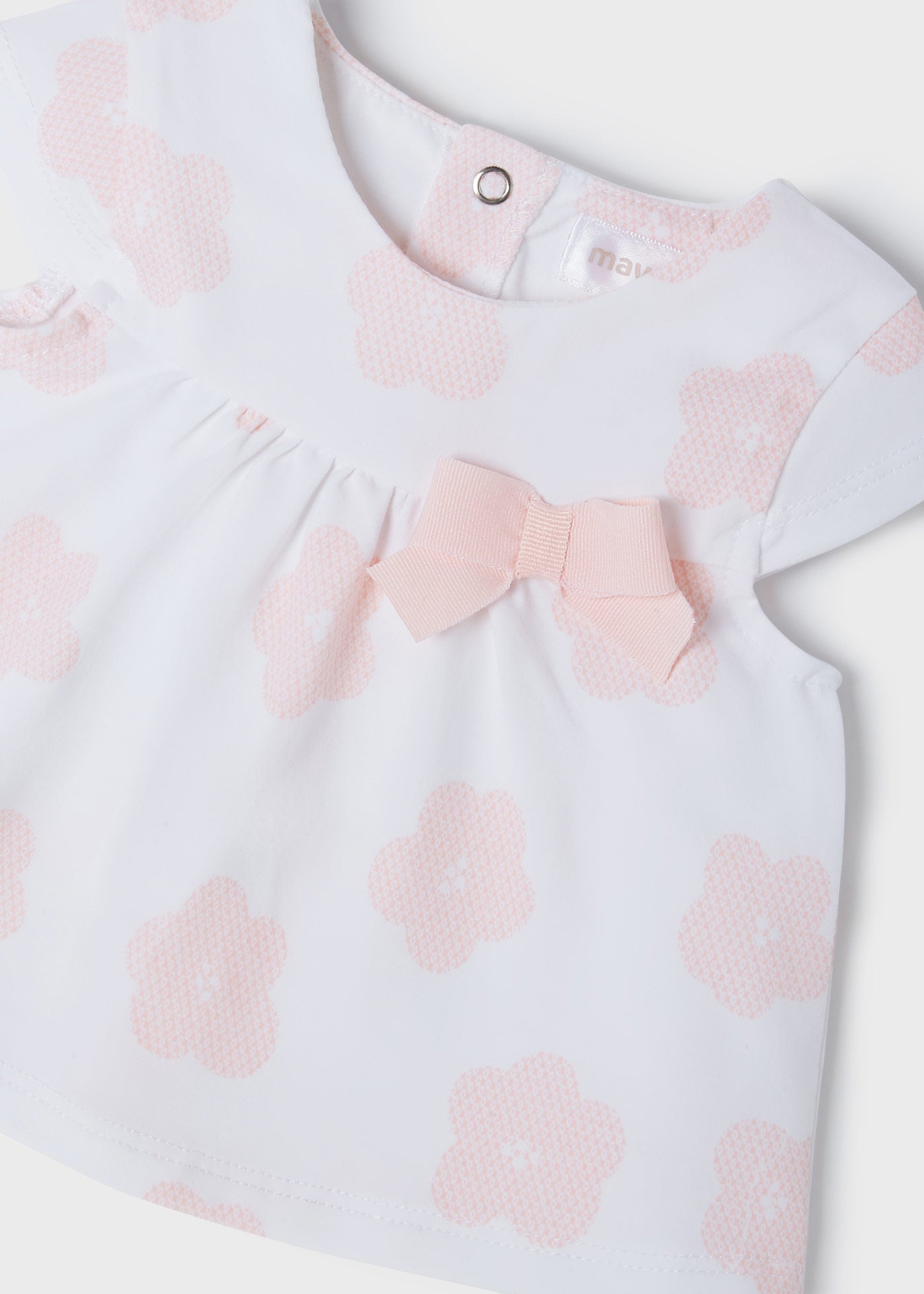 Mayoral kız bebek yazlık tişört şort 4 lü set 1622