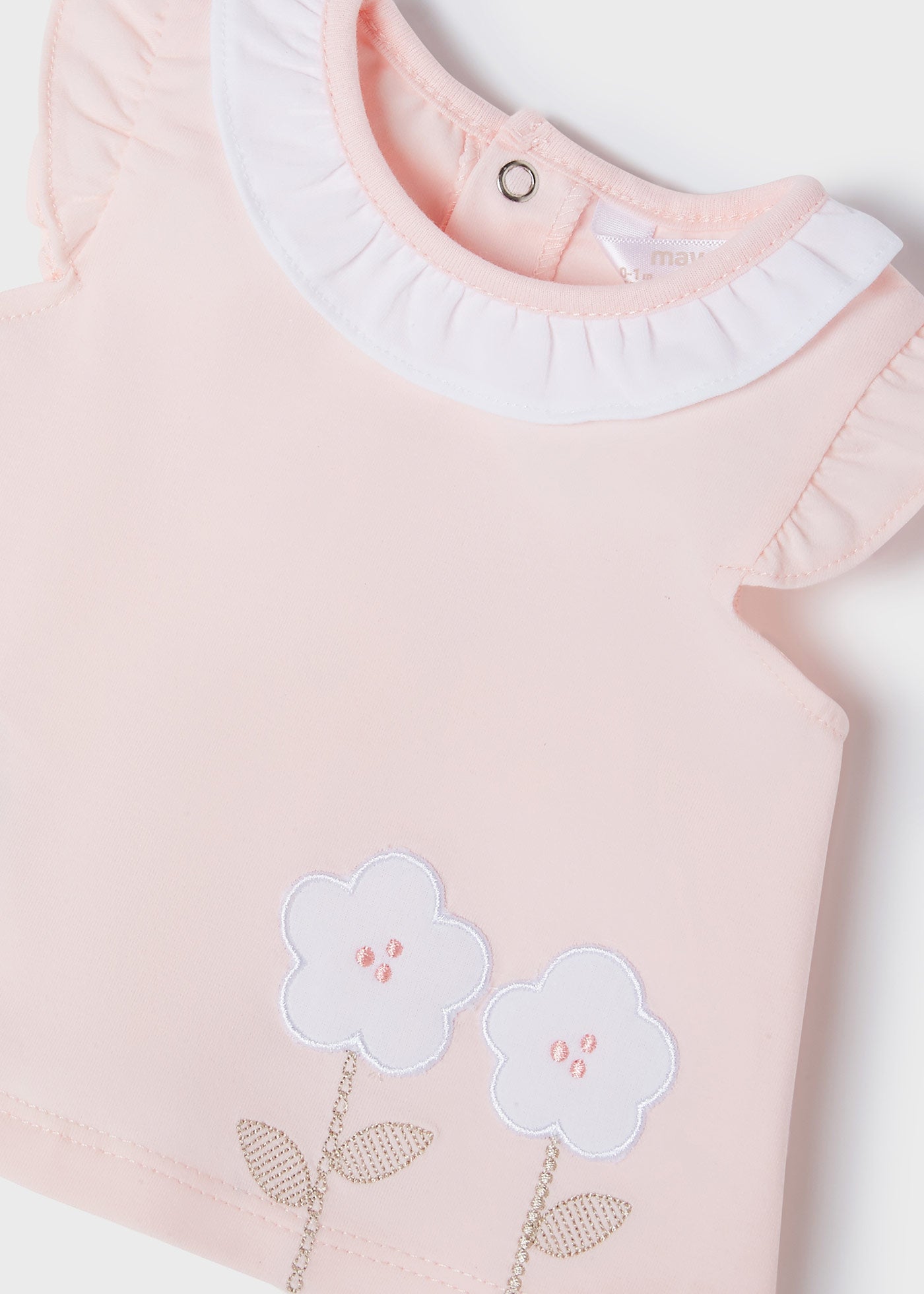 Mayoral kız bebek yazlık tişört şort 4 lü set 1622