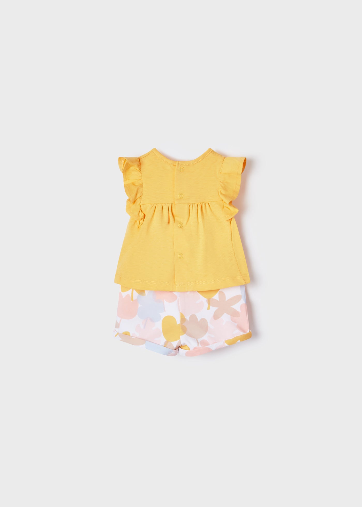 Mayoral kız bebek yazlık tişört şort 4 lü set 1626