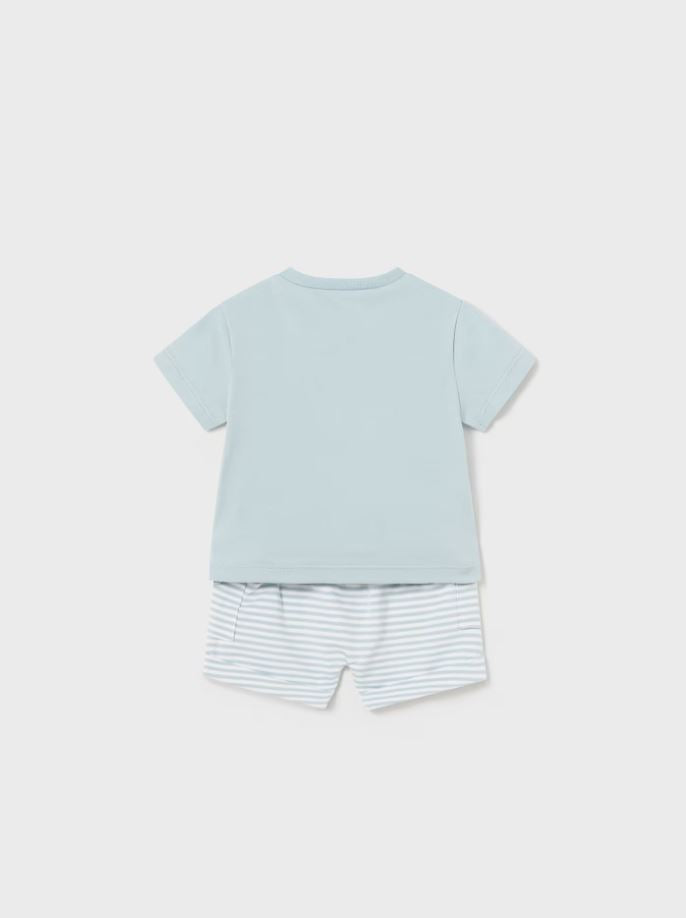 Mayoral erkek bebek  şort tişört 4 lü set  1627