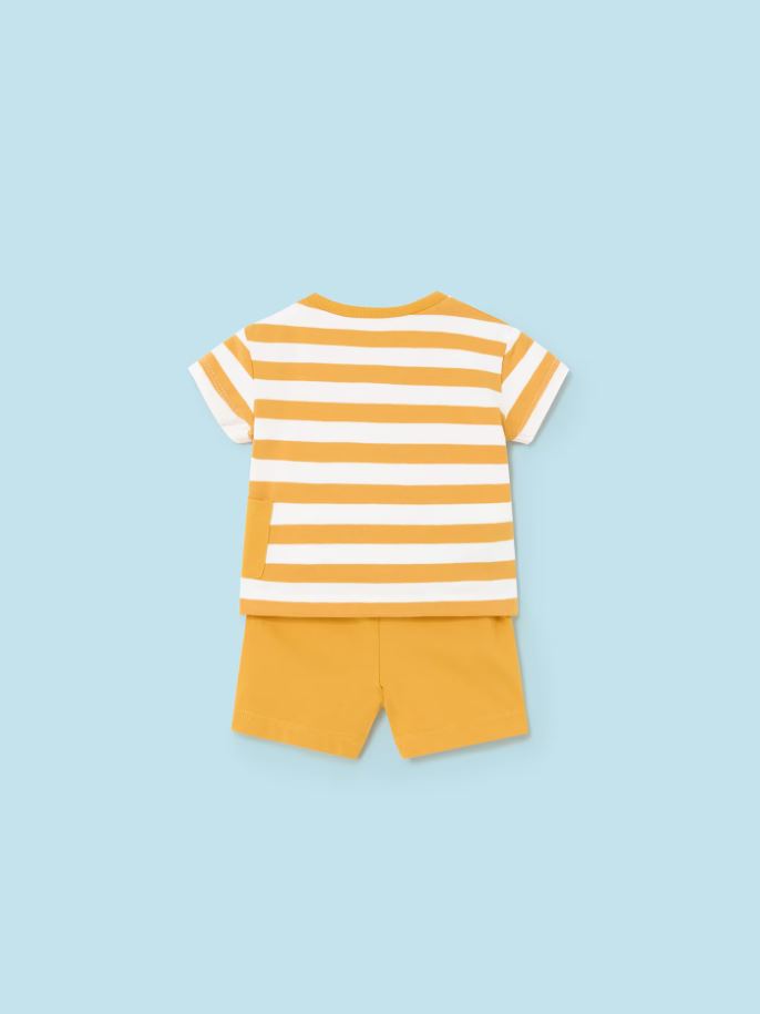 Mayoral erkek bebek  şort tişört 4 lü set  1628