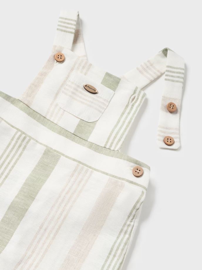 Mayoral erkek bebek  kısa tulum tişört 2 li set 1637