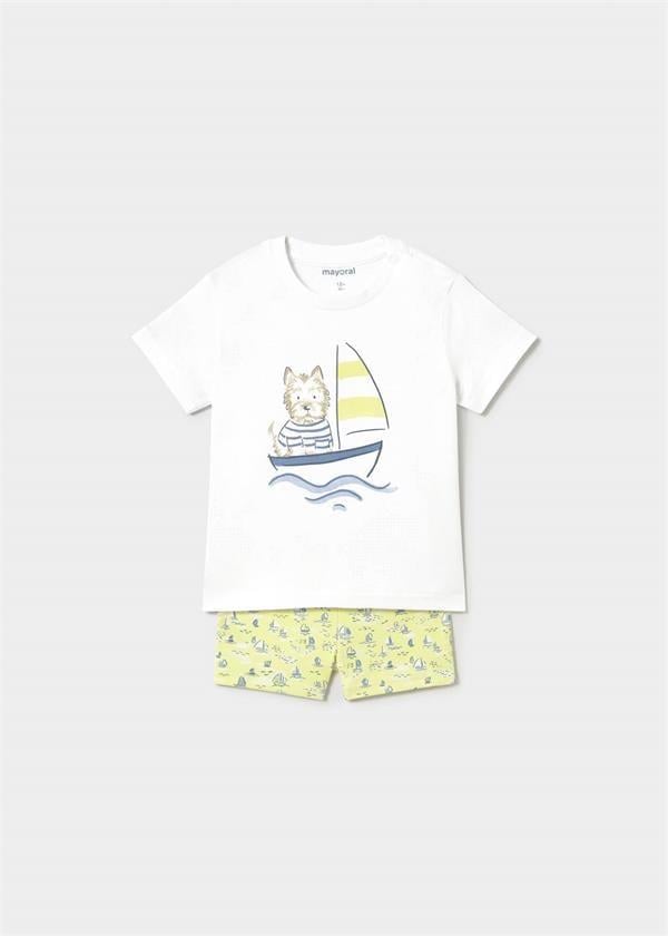 Mayoral erkek bebek tişört mayo 2 li set 1648