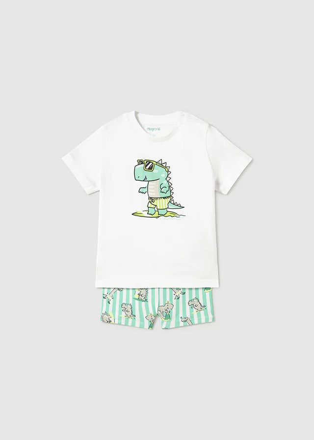 Mayoral erkek bebek tişört mayo 2 li set 1648