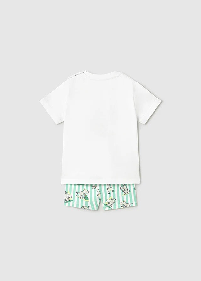 Mayoral erkek bebek tişört mayo 2 li set 1648