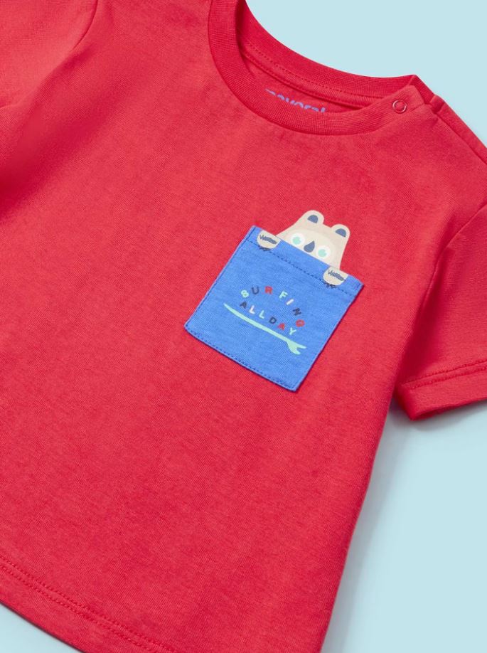 Mayoral erkek bebek şort mayo tişört 2 li set  1650