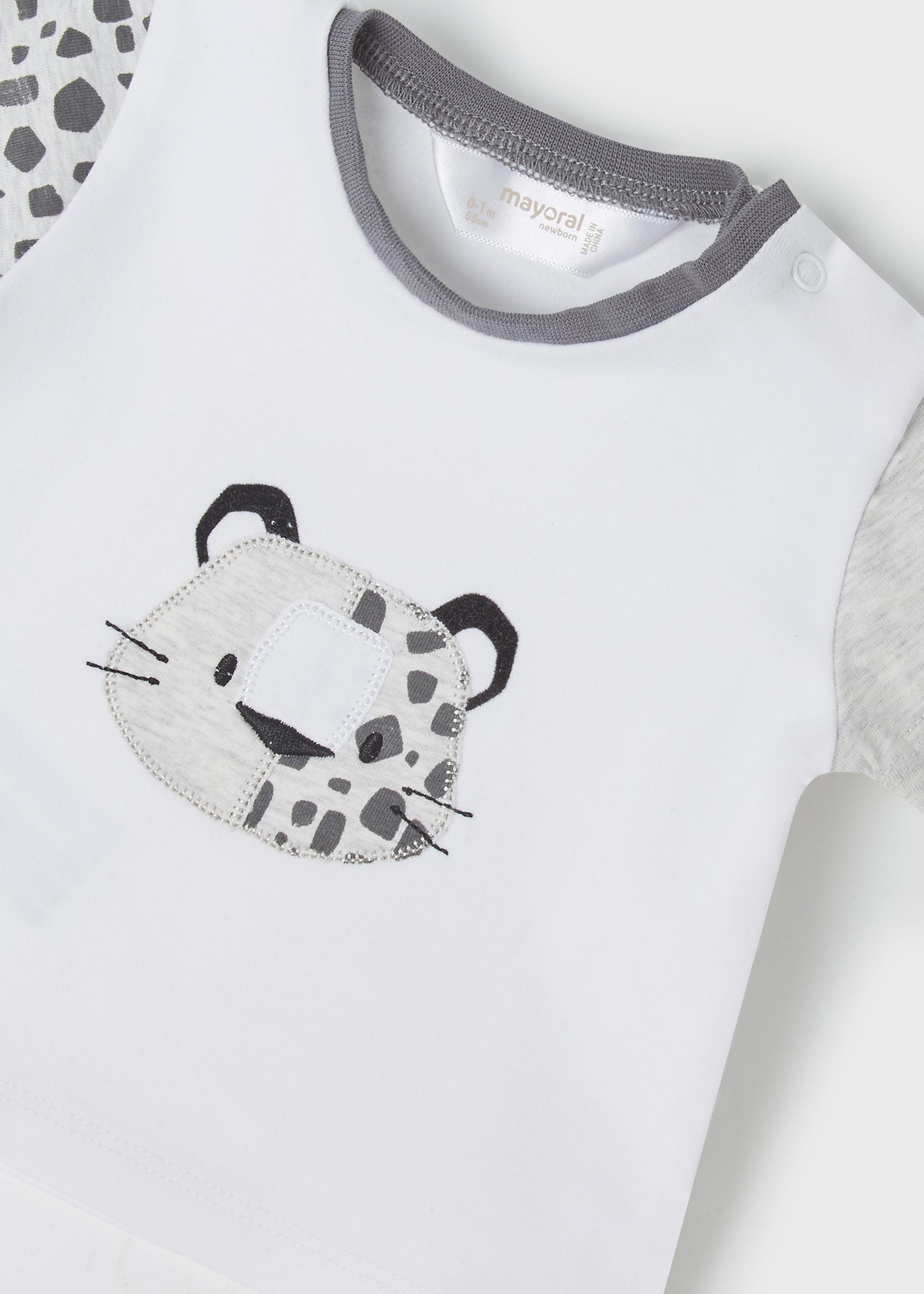 Mayoral erkek bebek yazlık tişört şort 4 lü set 1651