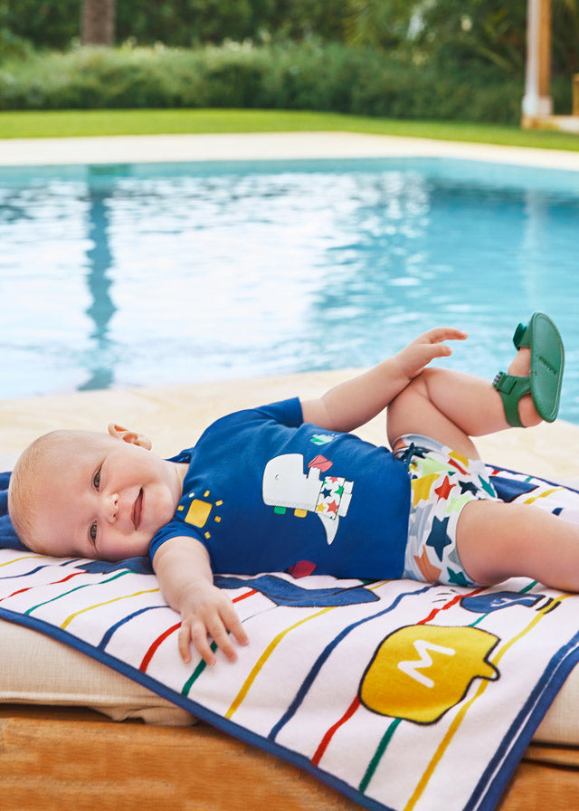 Mayoral erkek bebek tişört mayo 2 li set 1678