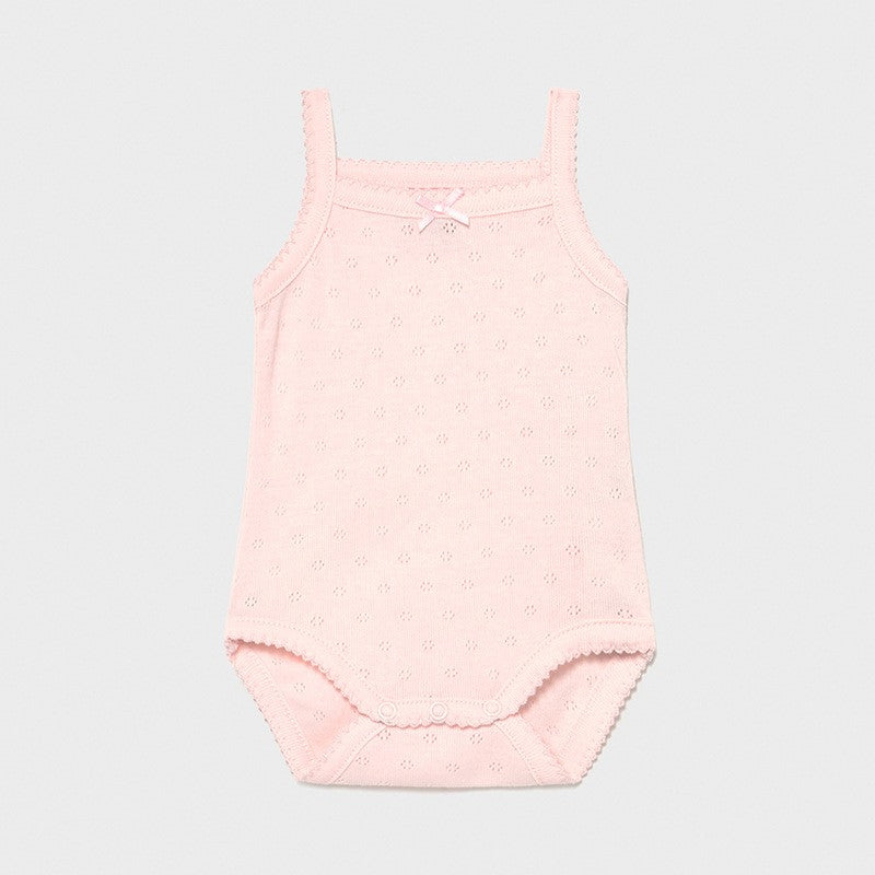 Mayoral kız bebek askılı body 168