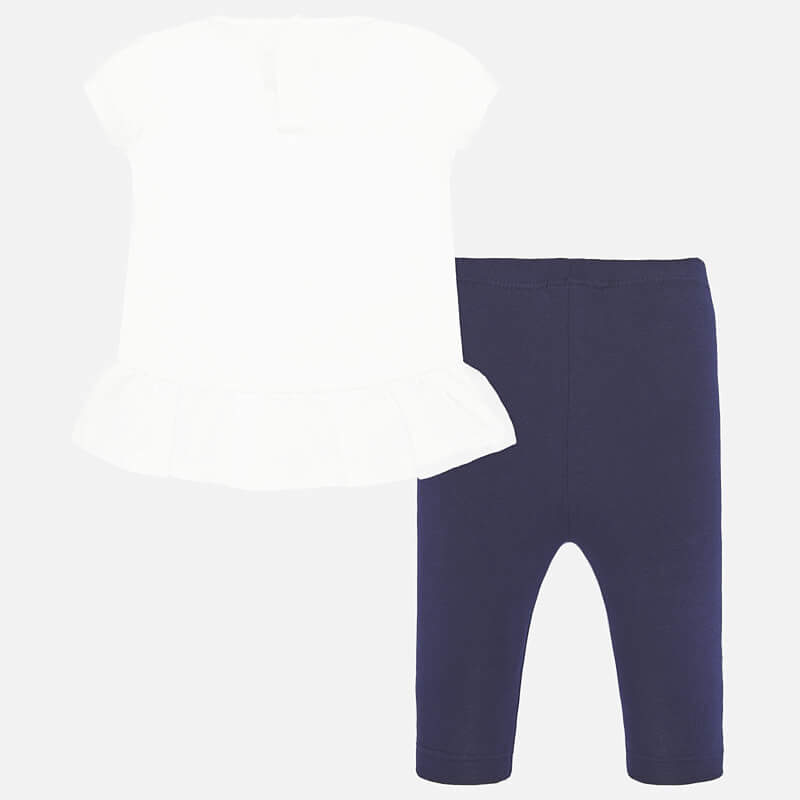 Mayoral kız bebek yazlık  tişört tayt 2 li set 1715