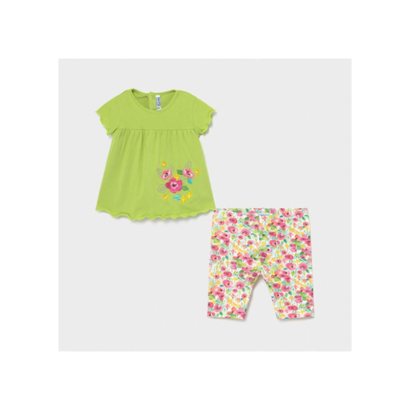 Mayoral kız bebek tayt bluz 2 li set 1718