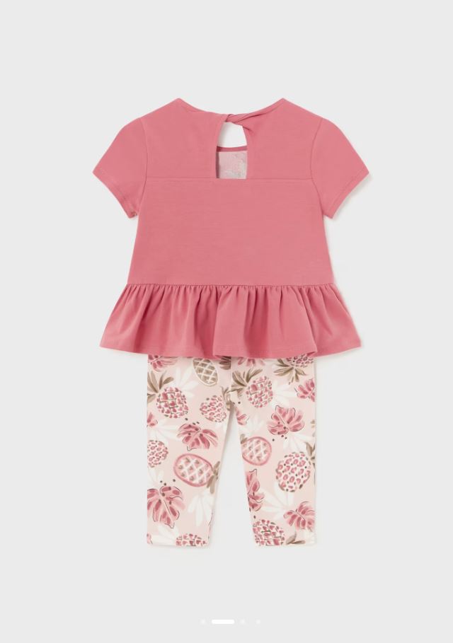 Mayoral kız bebek tişört tayt 2 li set 1734