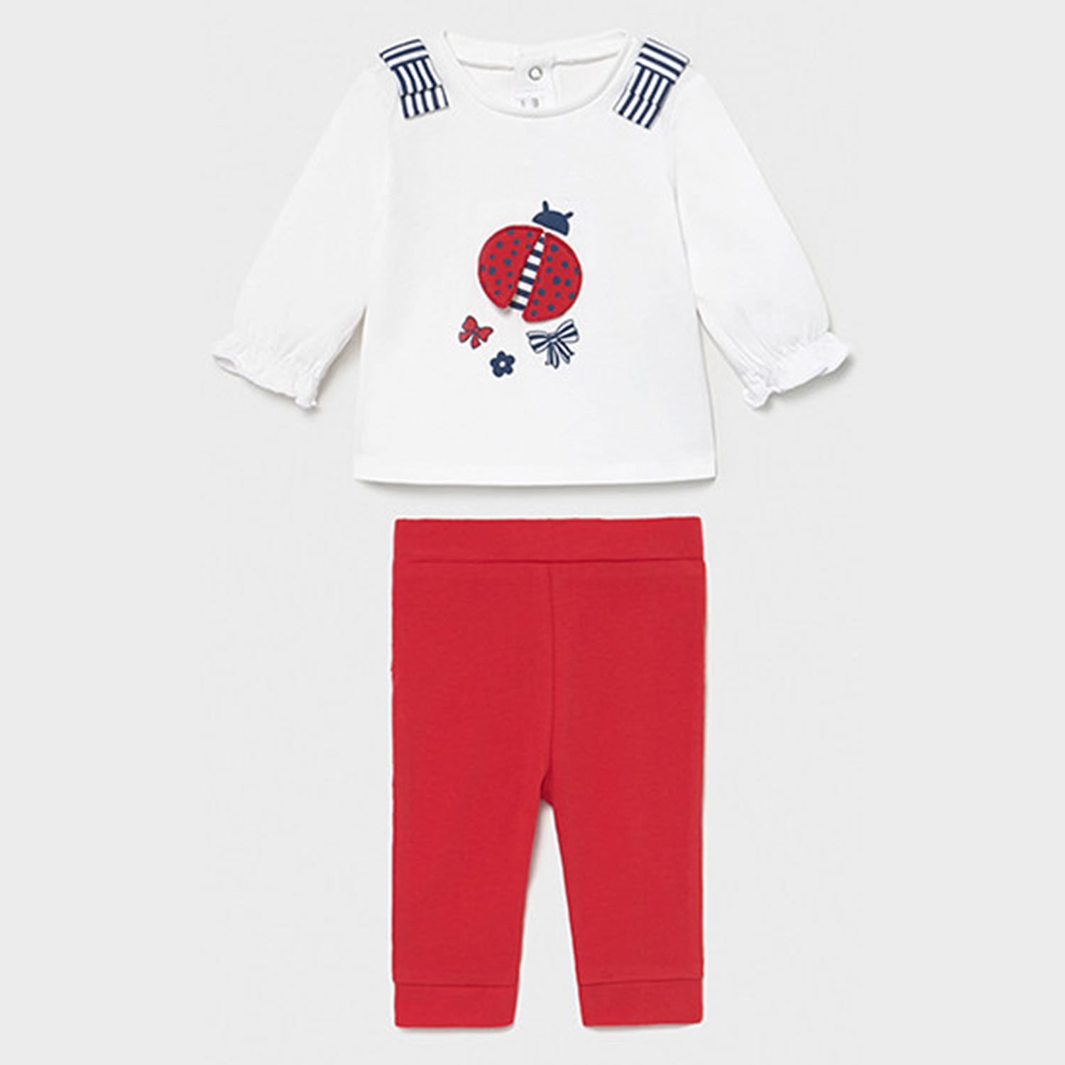 Mayoral kız bebek t-shırt tayt  4 lü set