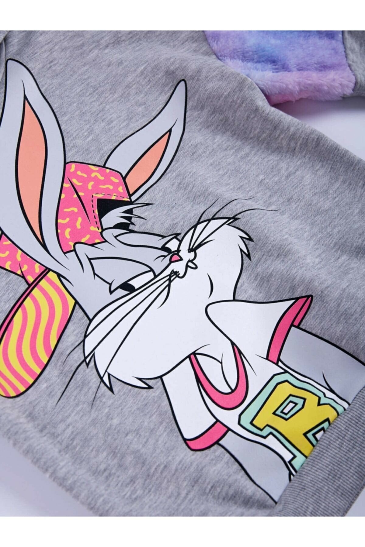 Looney Tunes Lisanslı kız Çocuk Kapüşonlu 2'li Takım 18430