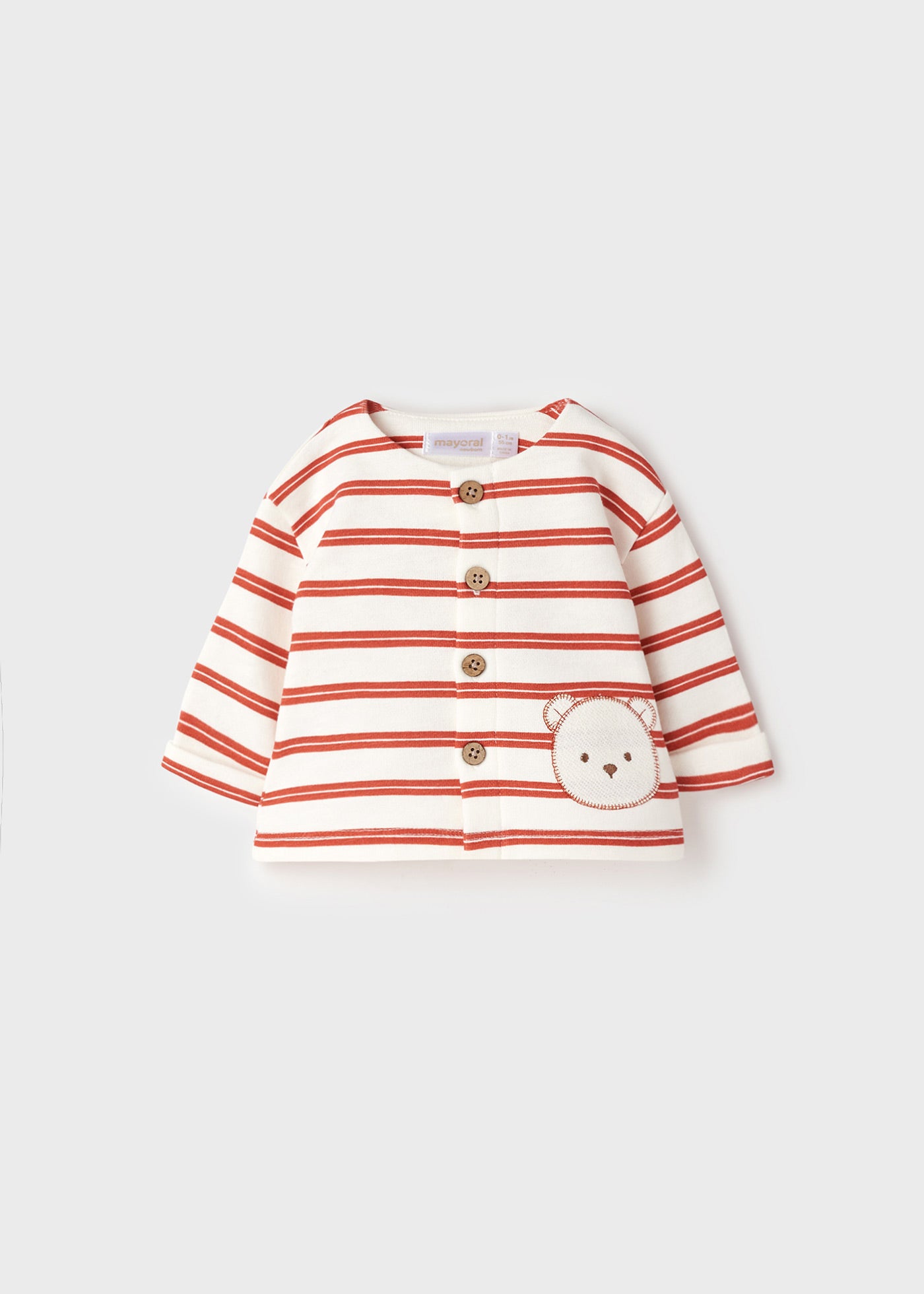 Mayoral erkek bebek hırka tişört pantolon 3 lü set 1862