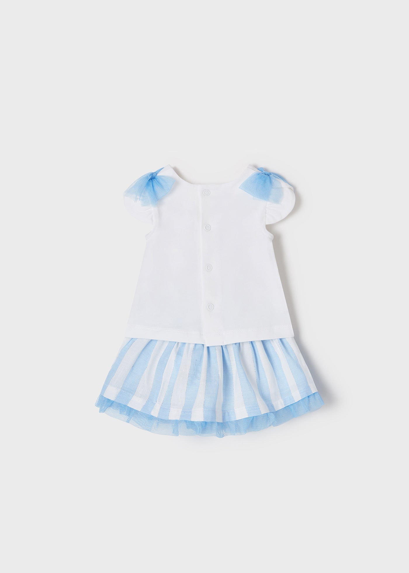 Mayoral kız bebek yazlık tişört etek 2 li set 1879