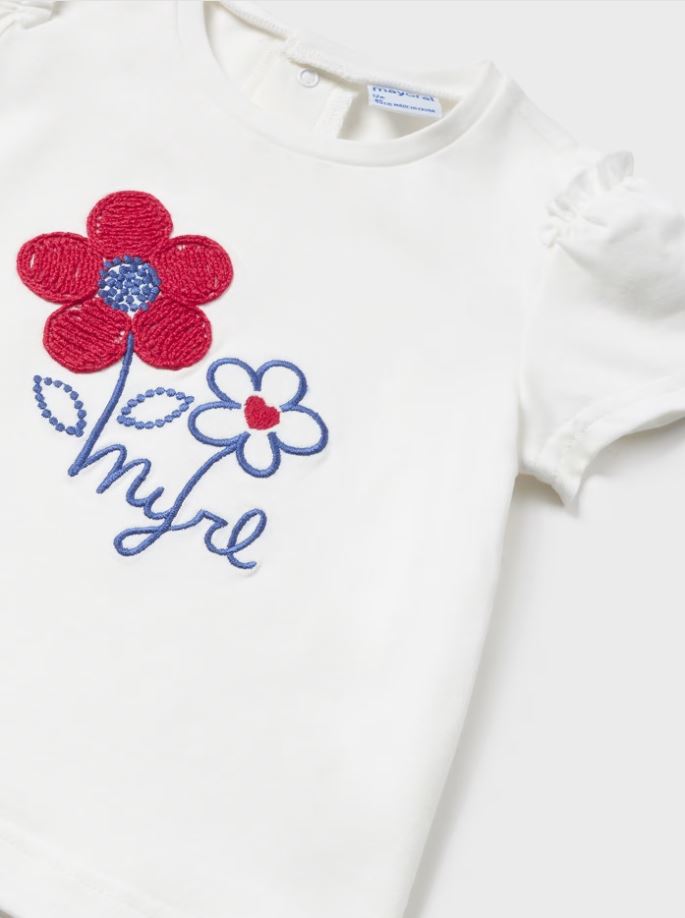mayoral kız bebek denim etek 2 li set 1736