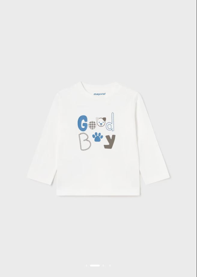 Mayoral erkek çocuk uzun kol 2 li tişört  2044