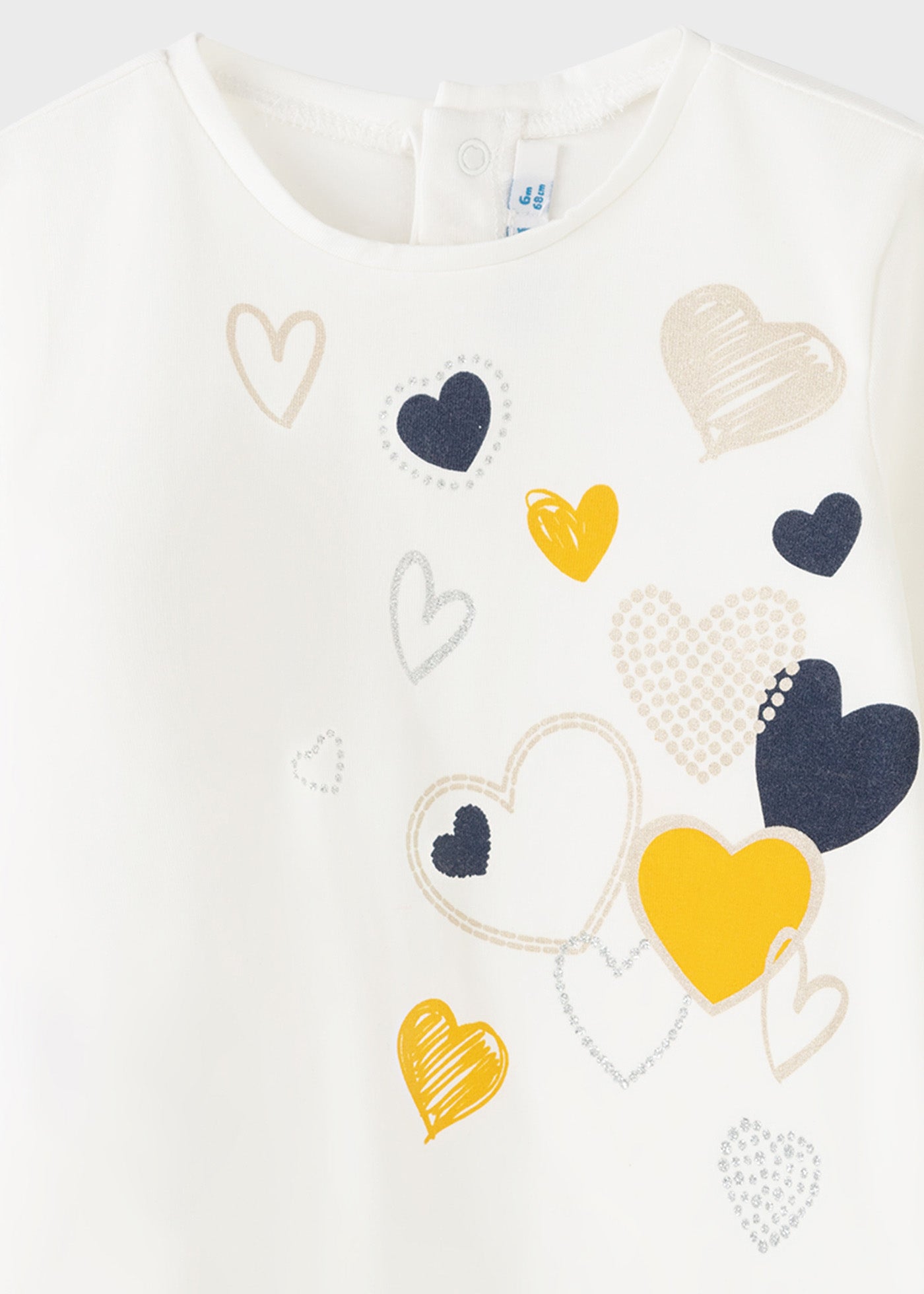 Mayoral  kız bebek  uzun kollu tasarım tişört 2085