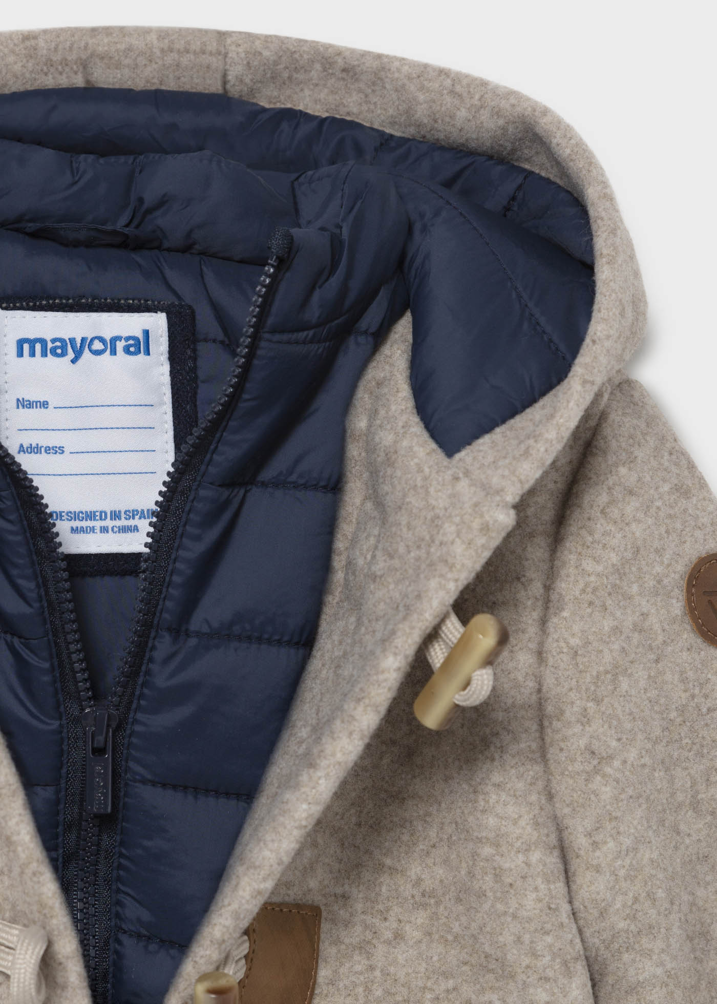 Mayoral erkek bebek kapişonlu kaban 2421