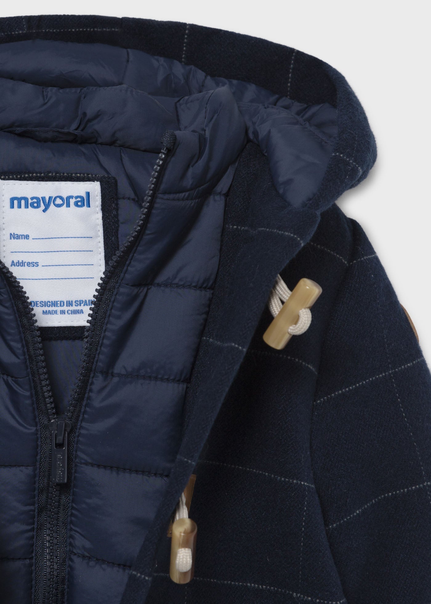 Mayoral erkek bebek kapişonlu kaban 2421