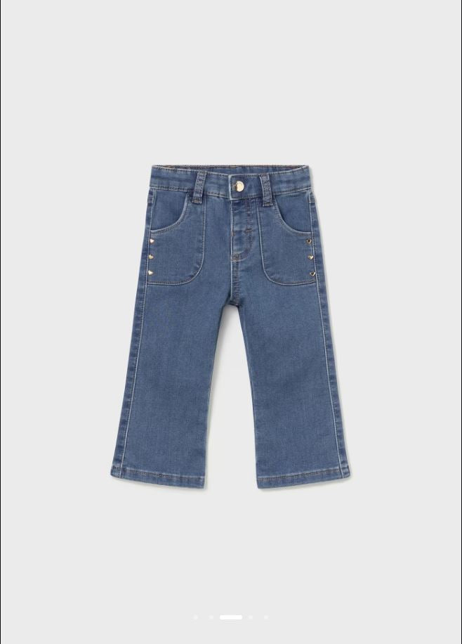 Mayoral kız bebek denim pantolon 2547