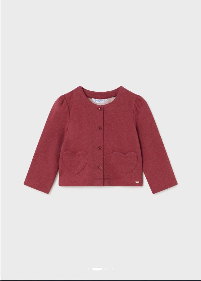 Mayoral kız bebek  hırkalı 3 lü set 2709