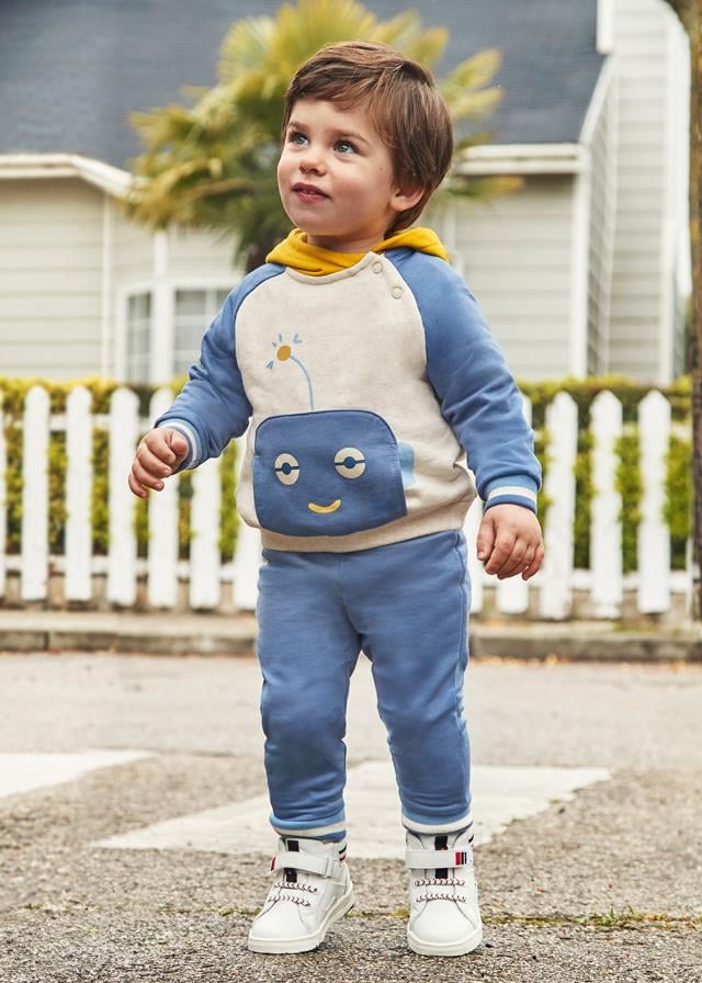 Mayoral erkek bebek pullover pantolon 3 lü set 2822