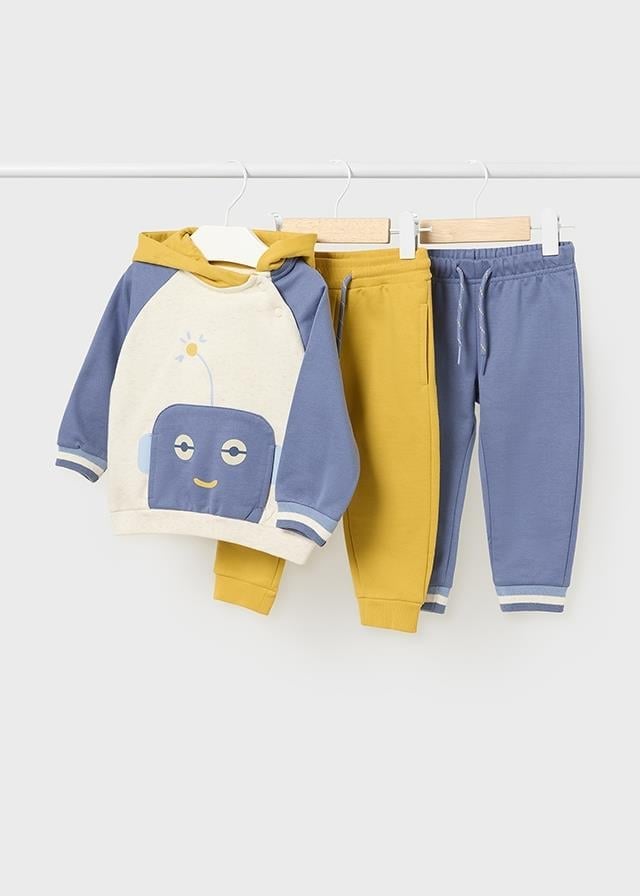 Mayoral erkek bebek pullover pantolon 3 lü set 2822
