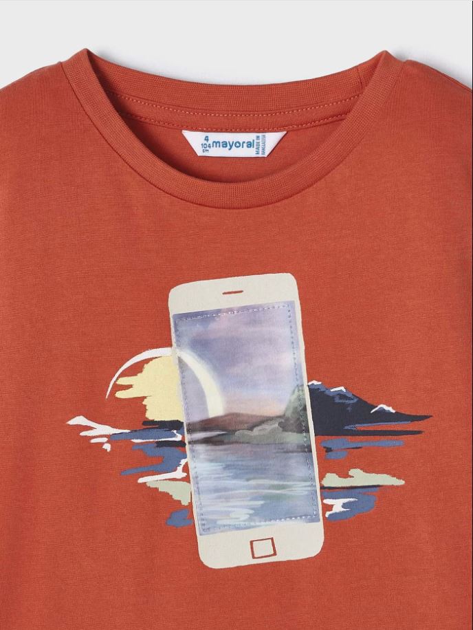 Mayoral erkek çocuk   tişört 3003
