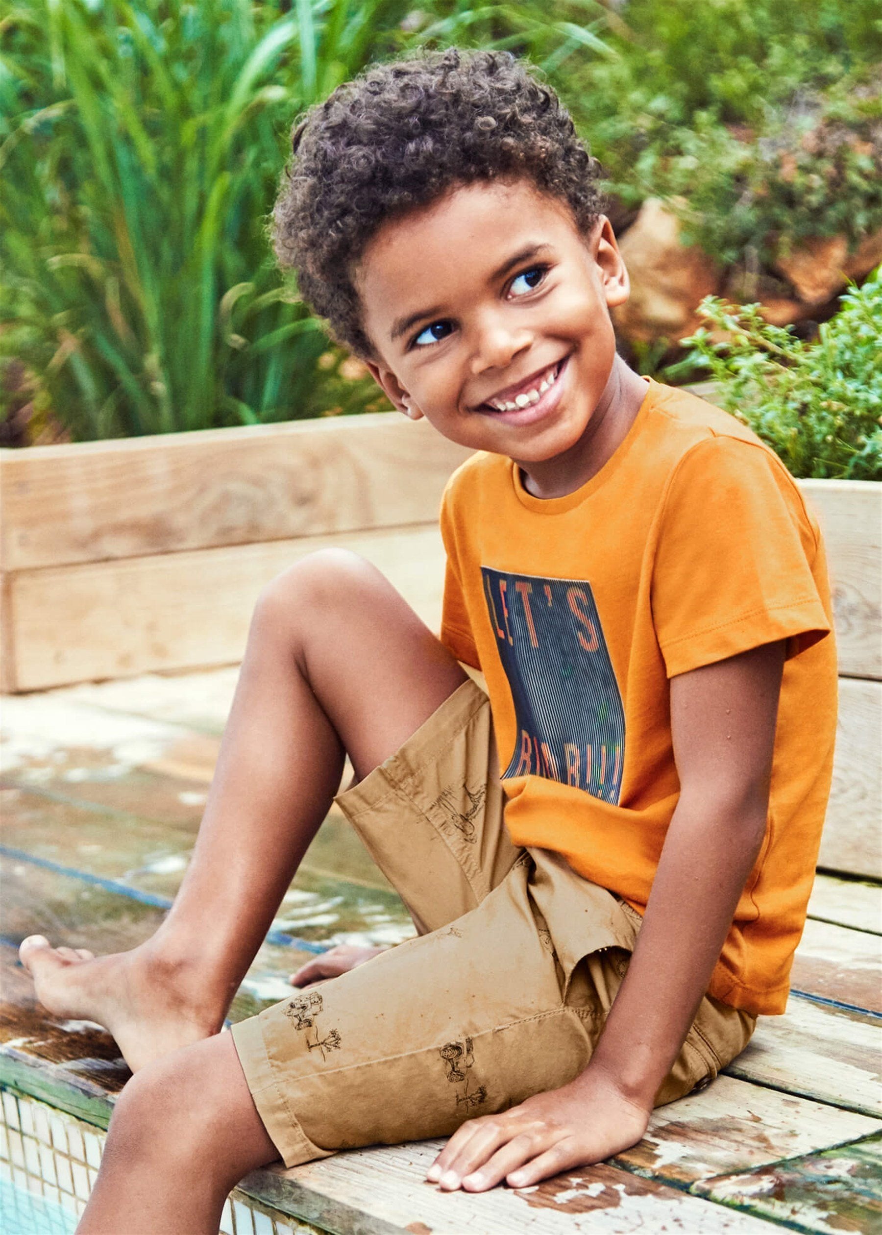 Mayoral erkek çocuk yazlık  aslanlı tişört 3005