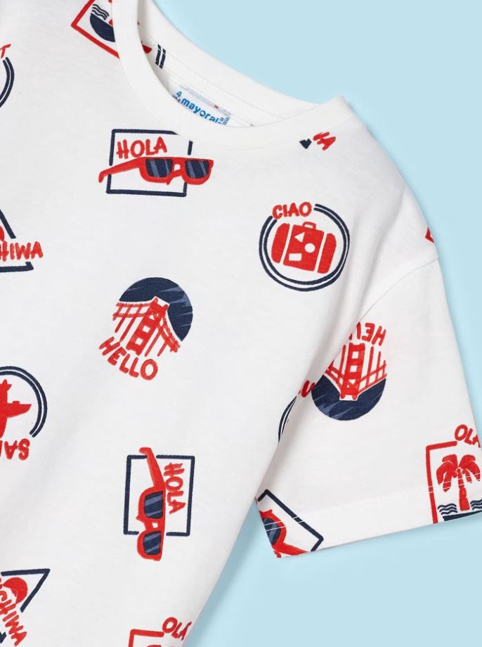 Mayoral erkek çocuk 2 li tişört set 3021